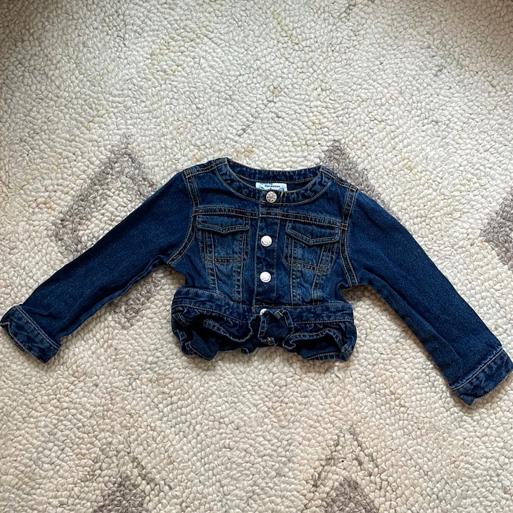 *Rare* Opening Ceremony X A for Apple Denim Jacket size 2A (9-12 mos)